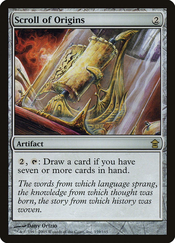Scroll of Origins [Saviors of Kamigawa] | Fandemonia Ltd
