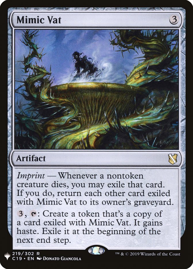 Mimic Vat [The List] | Fandemonia Ltd