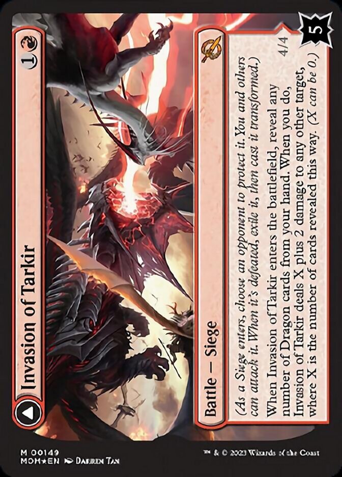 Invasion of Tarkir // Defiant Thundermaw [March of the Machine] | Fandemonia Ltd