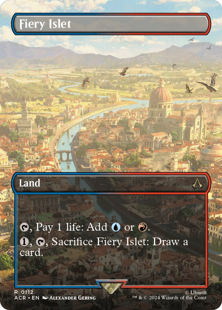 Fiery Islet (Borderless) [Assassin's Creed] | Fandemonia Ltd