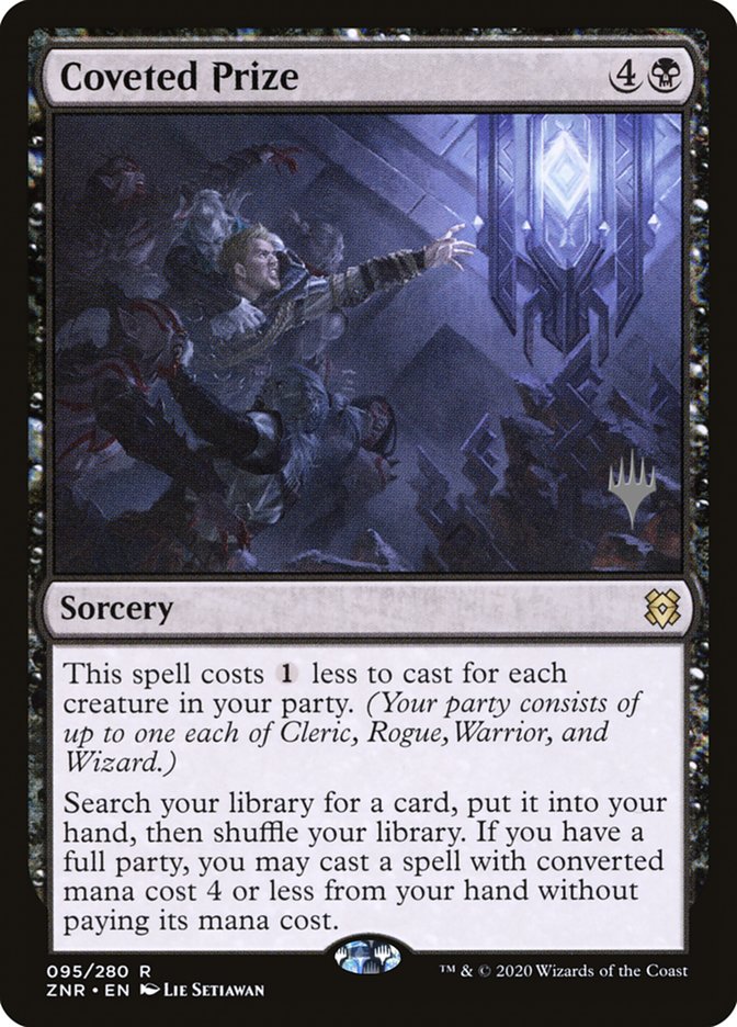 Coveted Prize (Promo Pack) [Zendikar Rising Promos] | Fandemonia Ltd