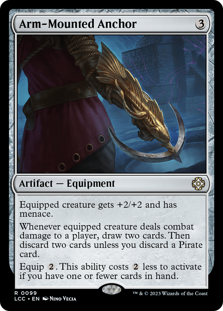 Arm-Mounted Anchor [The Lost Caverns of Ixalan Commander] | Fandemonia Ltd
