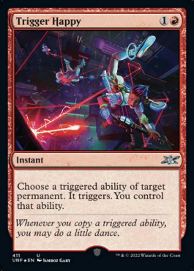 Trigger Happy (Galaxy Foil) [Unfinity] | Fandemonia Ltd