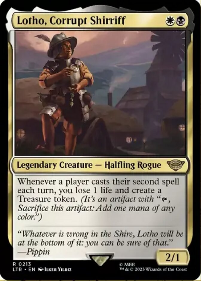 Lotho, Corrupt Shirriff [The Lord of the Rings: Tales of Middle-Earth] | Fandemonia Ltd