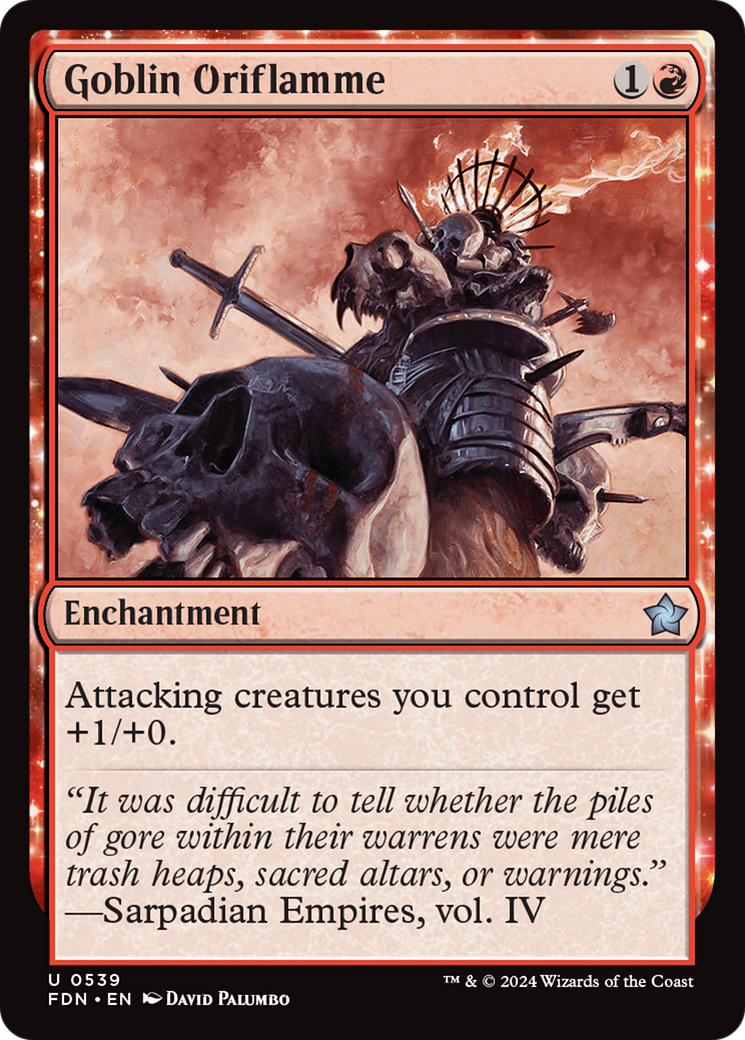 Goblin Oriflamme [Foundations] | Fandemonia Ltd