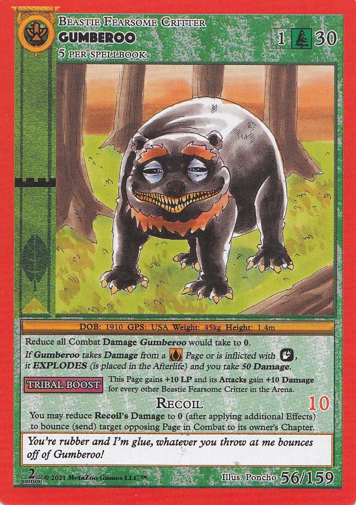 Gumberoo [Cryptid Nation: Second Edition] | Fandemonia Ltd