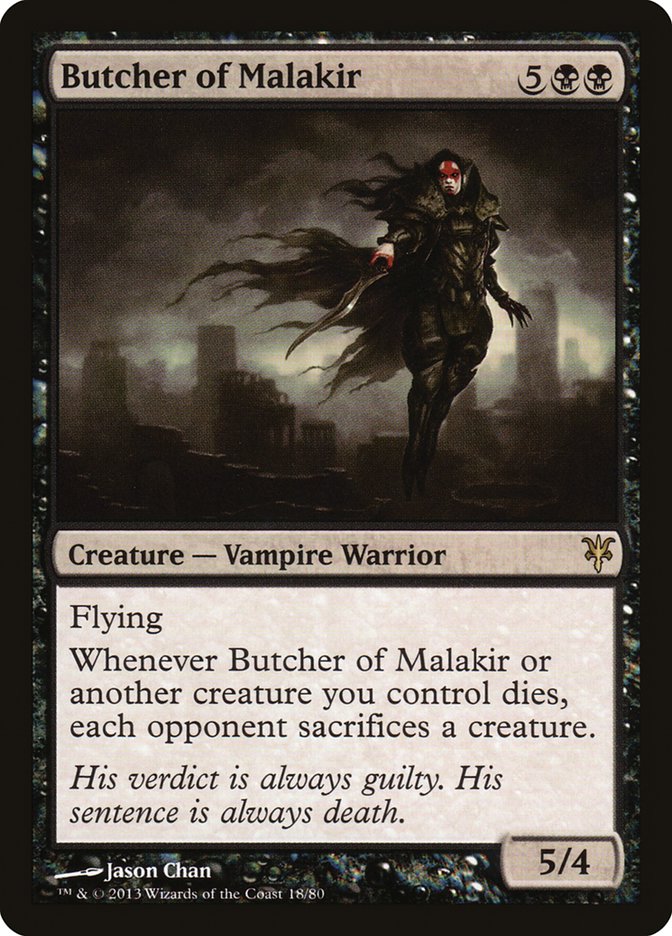 Butcher of Malakir [Duel Decks: Sorin vs. Tibalt] | Fandemonia Ltd