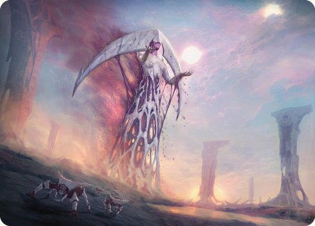 White Sun's Twilight Art Card [Phyrexia: All Will Be One Art Series] | Fandemonia Ltd