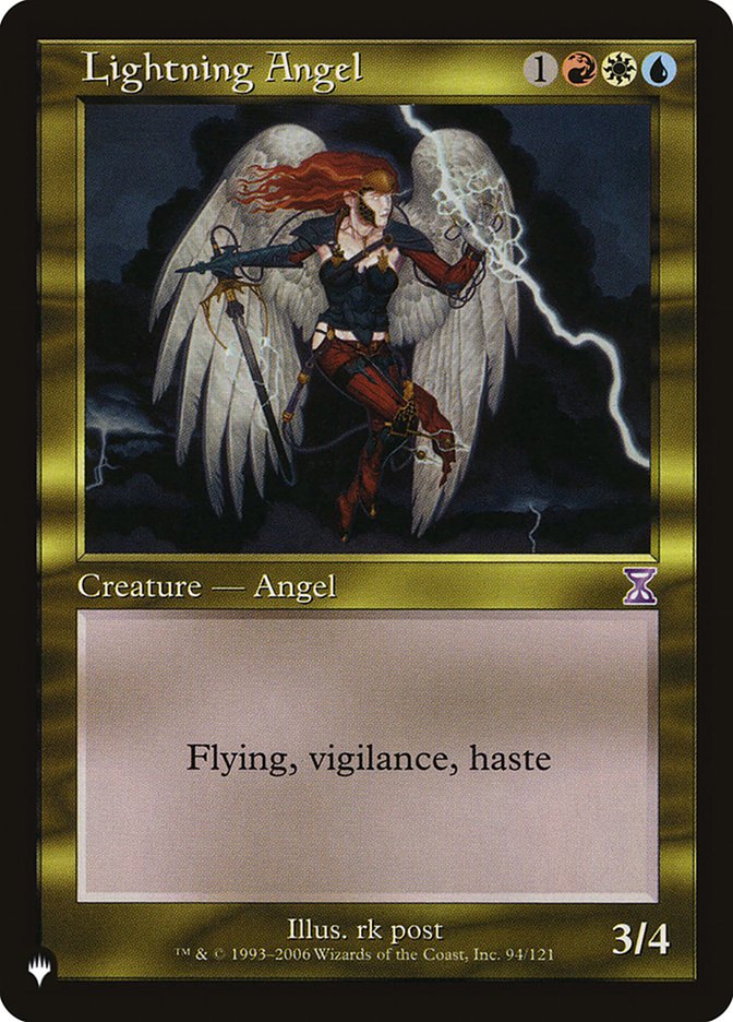 Lightning Angel [The List] | Fandemonia Ltd