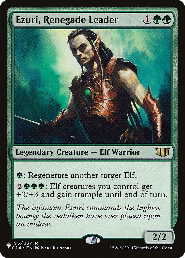 Ezuri, Renegade Leader [The List] | Fandemonia Ltd