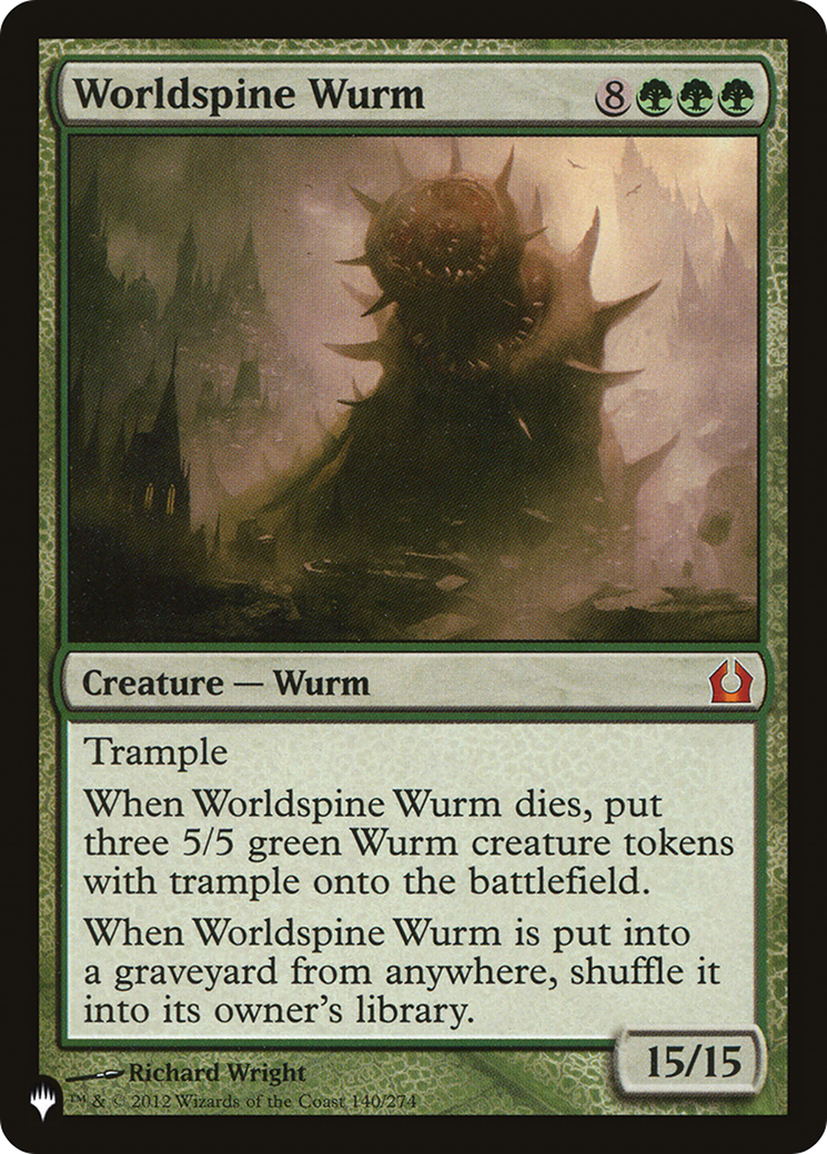 Worldspine Wurm [The List] | Fandemonia Ltd