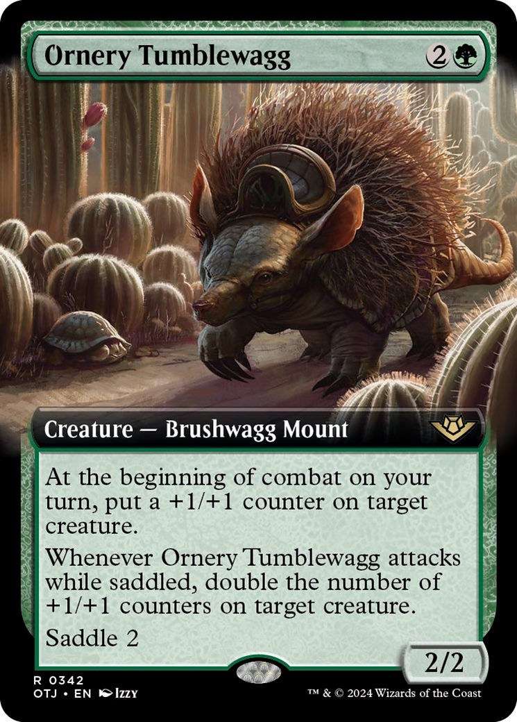 Ornery Tumblewagg (Extended Art) [Outlaws of Thunder Junction] | Fandemonia Ltd