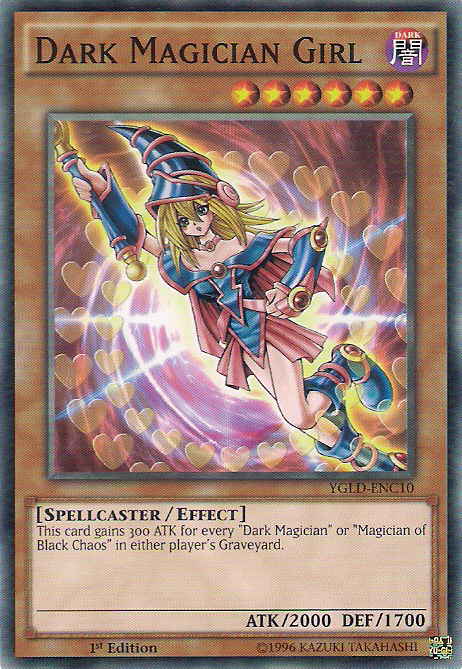 Dark Magician Girl [YGLD-ENC10] Common | Fandemonia Ltd