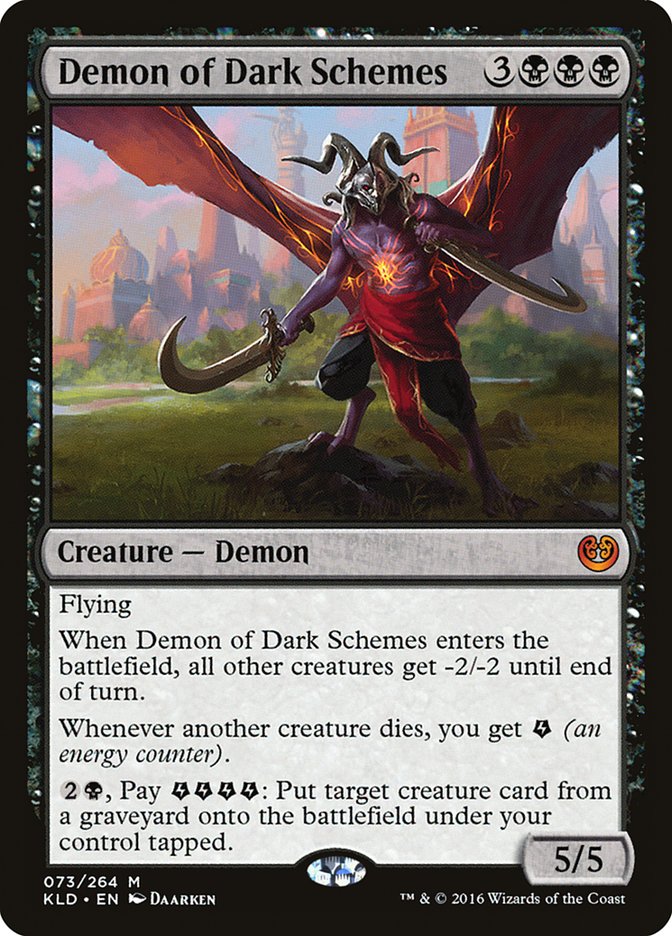 Demon of Dark Schemes [Kaladesh] | Fandemonia Ltd