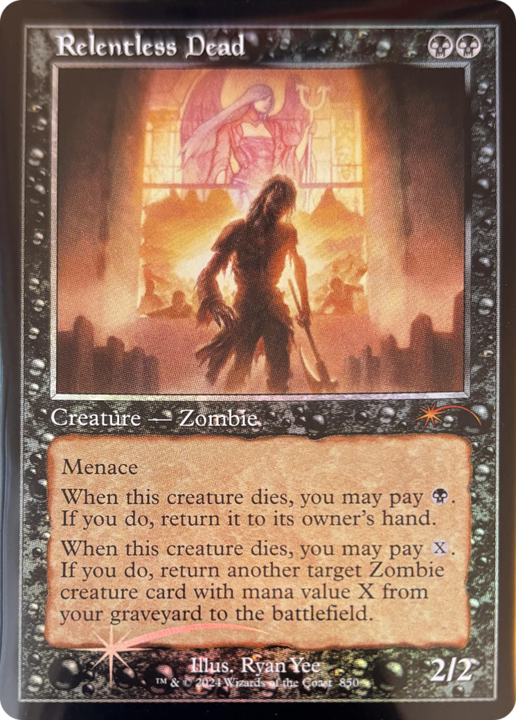 Relentless Dead (Retro Frame) [Secret Lair Drop Series] | Fandemonia Ltd