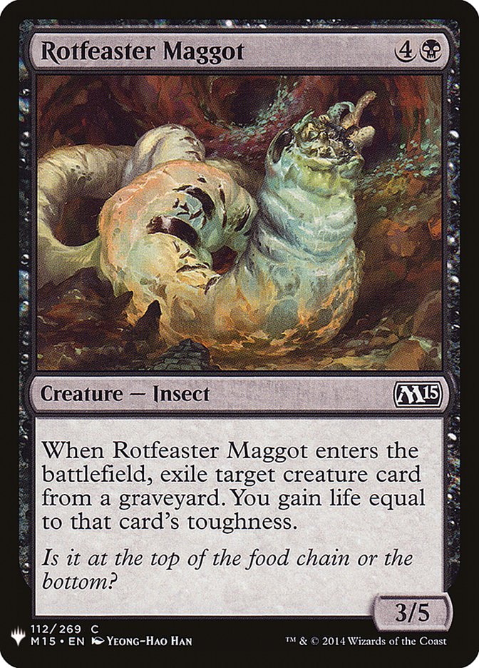 Rotfeaster Maggot [Mystery Booster] | Fandemonia Ltd