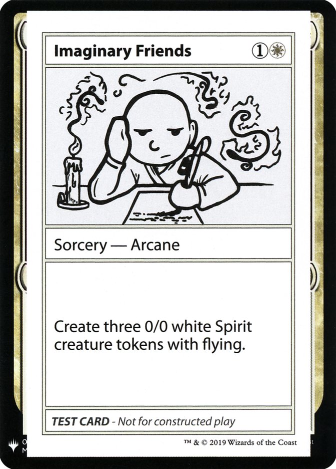 Imaginary Friends [Mystery Booster Playtest Cards] | Fandemonia Ltd