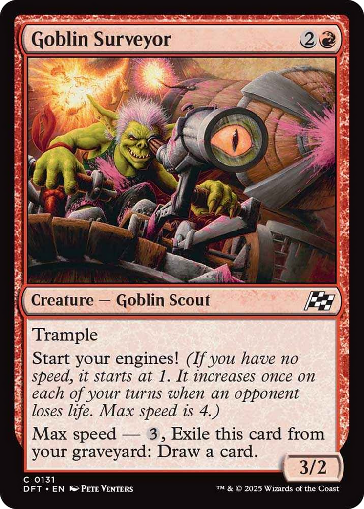 Goblin Surveyor [Aetherdrift] | Fandemonia Ltd
