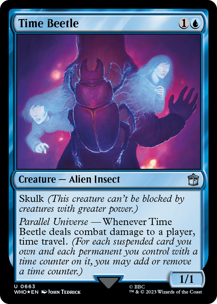 Time Beetle (Surge Foil) [Doctor Who] | Fandemonia Ltd