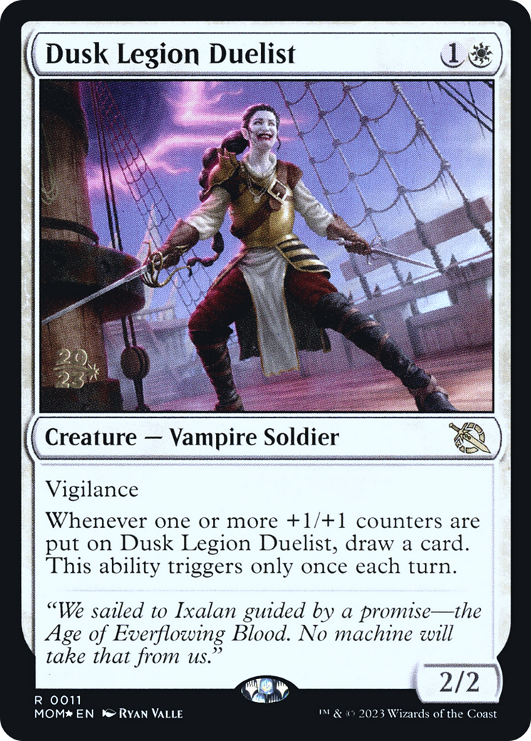 Dusk Legion Duelist [March of the Machine Prerelease Promos] | Fandemonia Ltd
