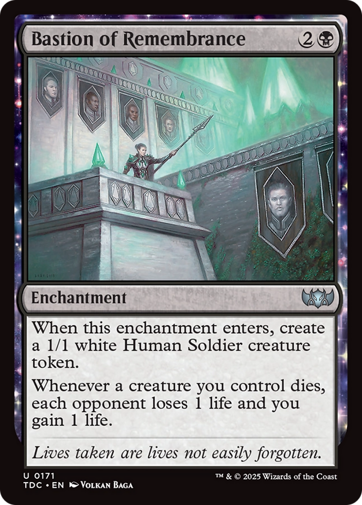 Bastion of Remembrance [Tarkir: Dragonstorm Commander] | Fandemonia Ltd