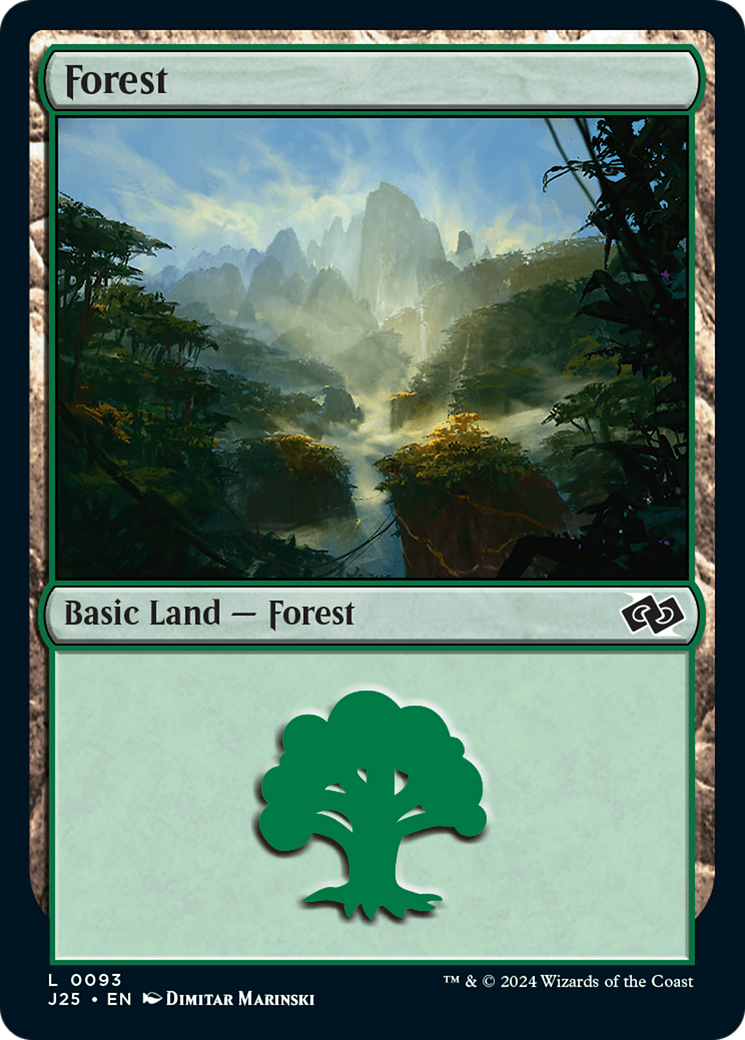 Forest (93) [Foundations Jumpstart] | Fandemonia Ltd