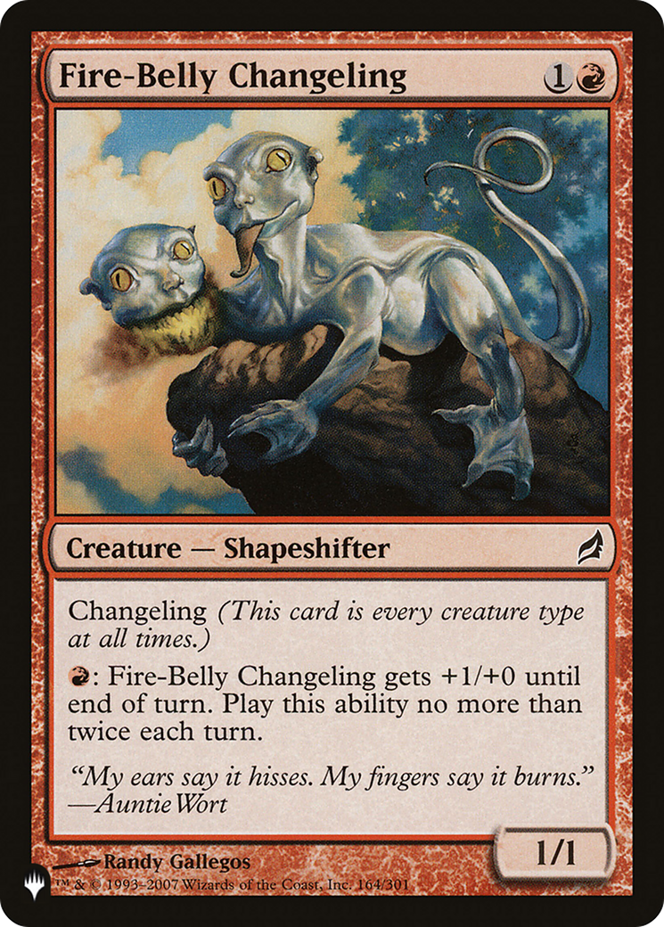 Fire-Belly Changeling [The List] | Fandemonia Ltd