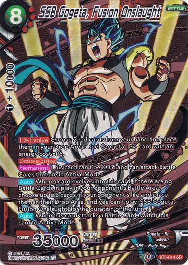 SSB Gogeta, Fusion Onslaught (Collector's Selection Vol. 1) (BT6-014) [Promotion Cards] | Fandemonia Ltd