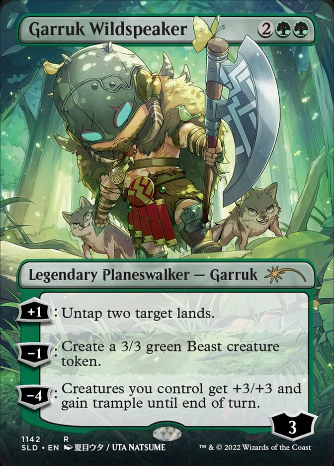 Garruk Wildspeaker (Borderless) [Secret Lair Drop Series] | Fandemonia Ltd