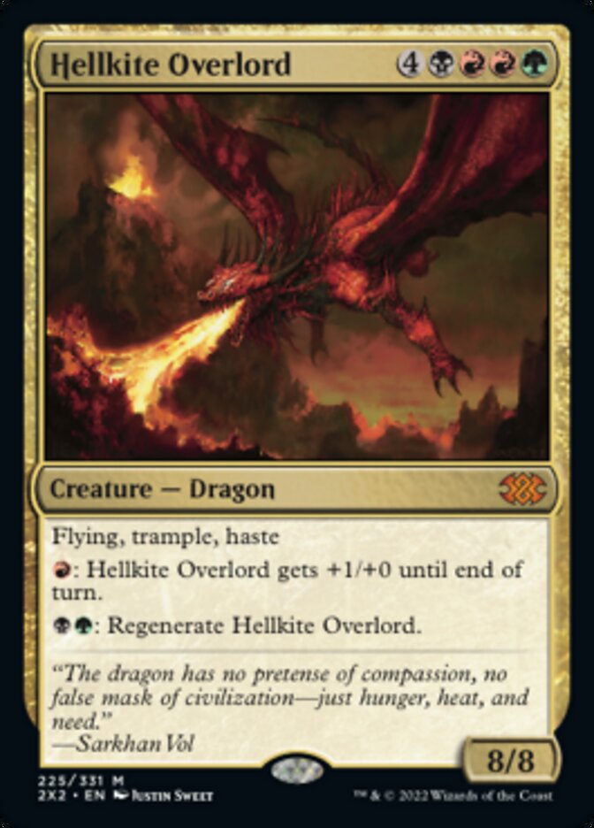 Hellkite Overlord [Double Masters 2022] | Fandemonia Ltd