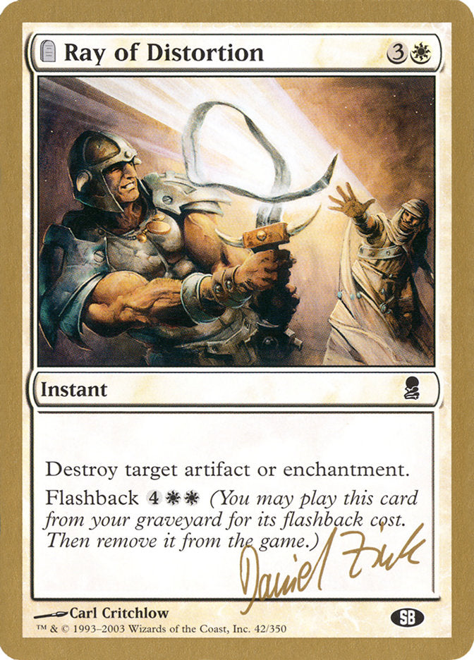 Ray of Distortion (Daniel Zink) (SB) [World Championship Decks 2003] | Fandemonia Ltd