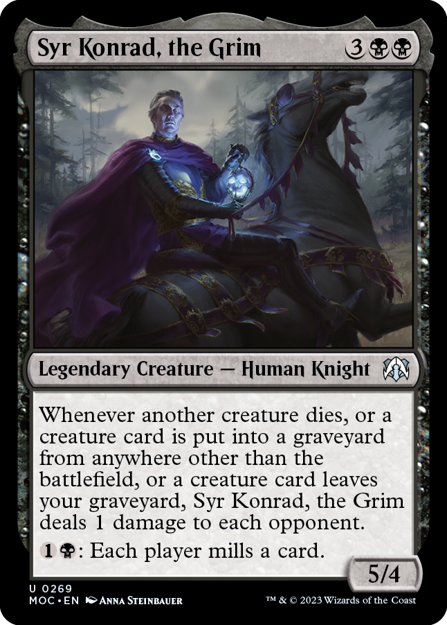 Syr Konrad, the Grim [March of the Machine Commander] | Fandemonia Ltd