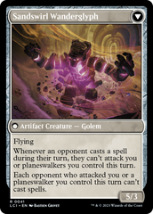 Unstable Glyphbridge // Sandswirl Wanderglyph [The Lost Caverns of Ixalan Prerelease Cards] | Fandemonia Ltd
