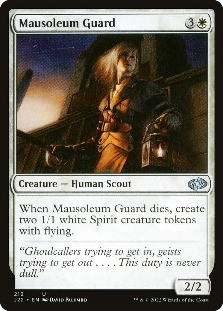 Mausoleum Guard [Jumpstart 2022] | Fandemonia Ltd