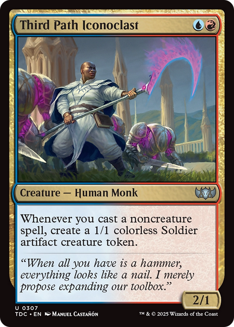 Third Path Iconoclast [Tarkir: Dragonstorm Commander] | Fandemonia Ltd