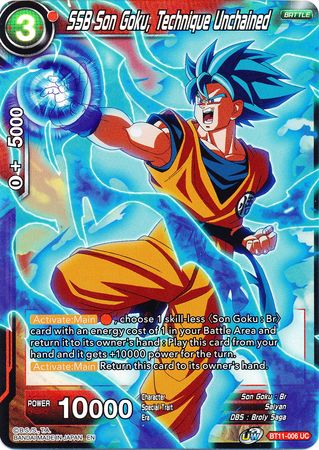 SSB Son Goku, Technique Unchained (BT11-006) [Vermilion Bloodline 2nd Edition] | Fandemonia Ltd