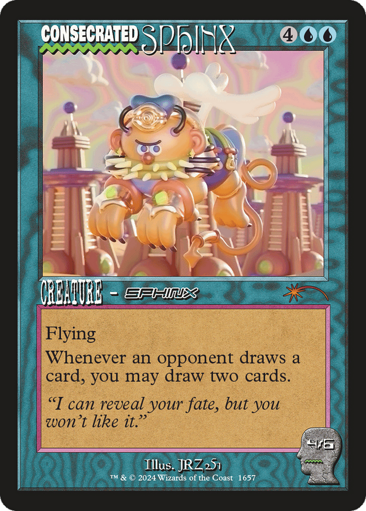 Consecrated Sphinx (1657) (Rainbow Foil) [Secret Lair Drop Series] | Fandemonia Ltd
