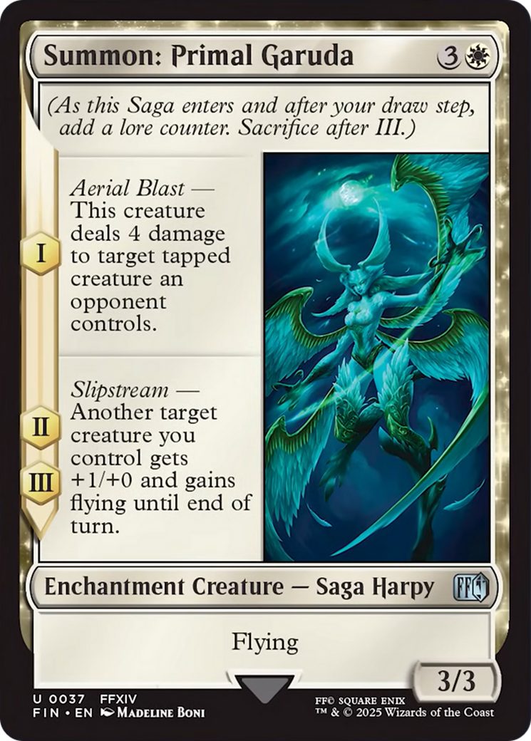 Summon: Primal Garuda [FINAL FANTASY] | Fandemonia Ltd