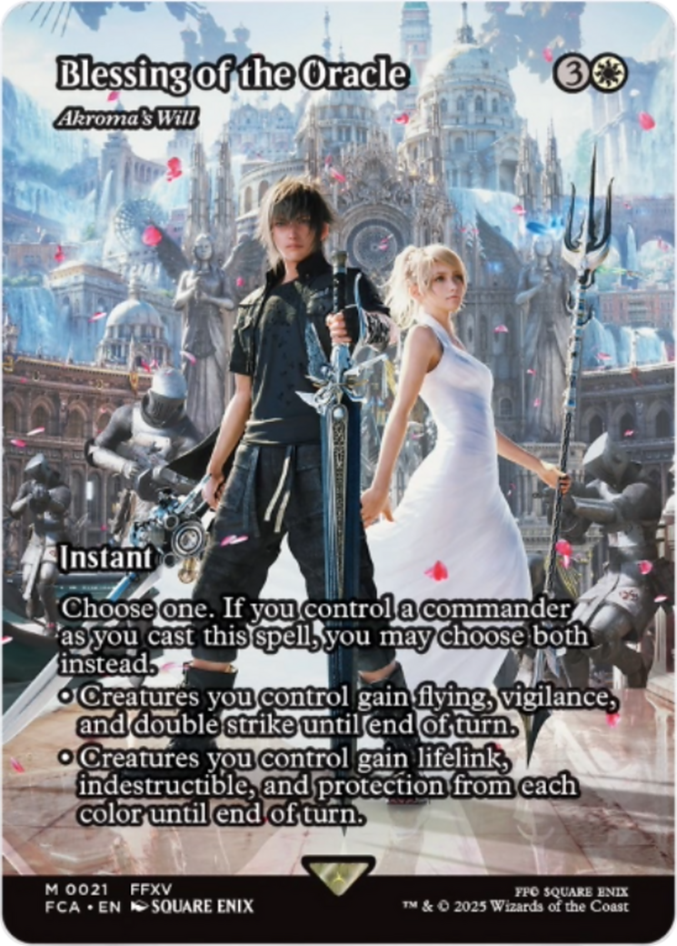Blessing of the Oracle - Akroma's Will (Showcase) [FINAL FANTASY : Through the Ages] | Fandemonia Ltd
