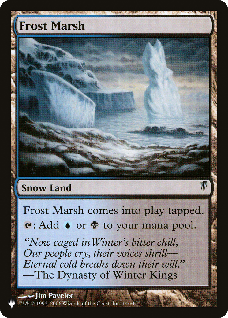 Frost Marsh [The List] | Fandemonia Ltd