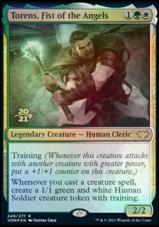 Torens, Fist of the Angels [Innistrad: Crimson Vow Prerelease Promos] | Fandemonia Ltd