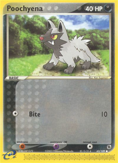 Poochyena (63/109) [EX: Ruby & Sapphire] | Fandemonia Ltd
