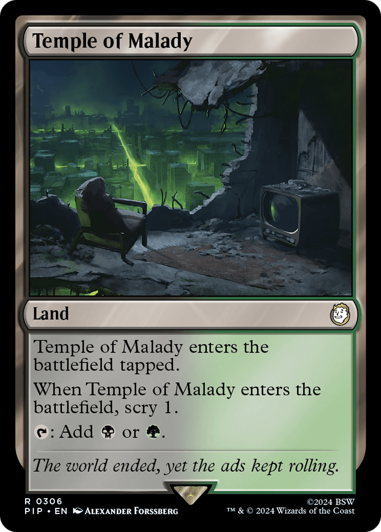 Temple of Malady [Fallout] | Fandemonia Ltd