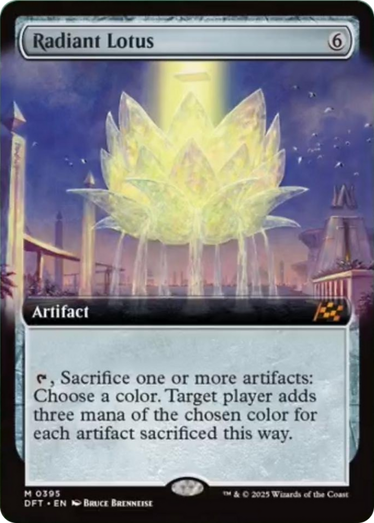 Radiant Lotus (Extended Art) [Aetherdrift] | Fandemonia Ltd