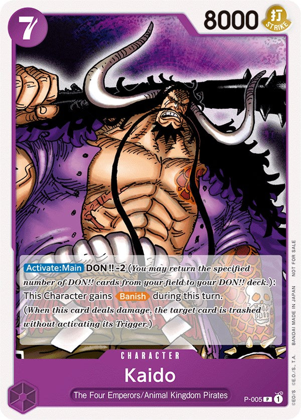 Kaido (Promotion Pack 2022) [One Piece Promotion Cards] | Fandemonia Ltd