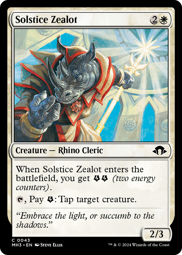 Solstice Zealot [Modern Horizons 3] | Fandemonia Ltd