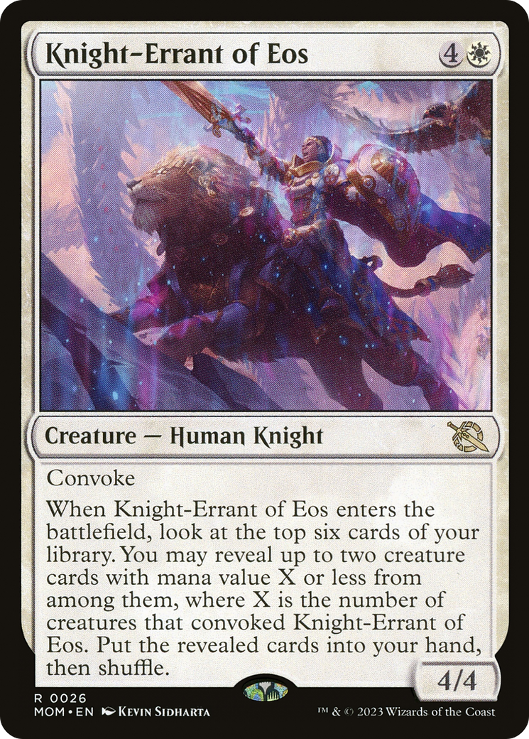 Knight-Errant of Eos [March of the Machine] | Fandemonia Ltd