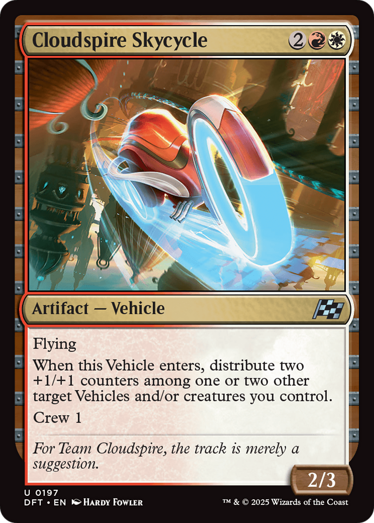 Cloudspire Skycycle [Aetherdrift] | Fandemonia Ltd