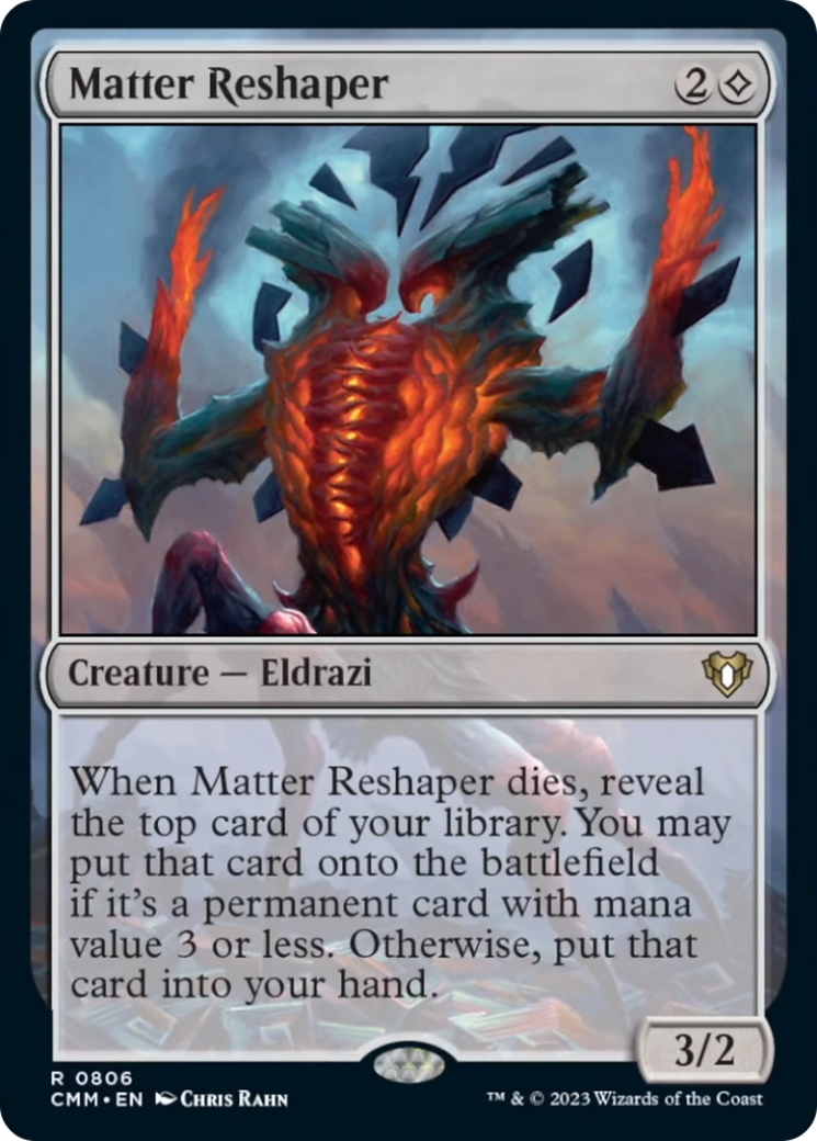 Matter Reshaper [Commander Masters] | Fandemonia Ltd
