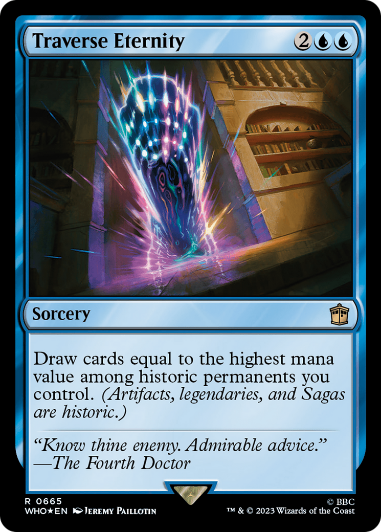 Traverse Eternity (Surge Foil) [Doctor Who] | Fandemonia Ltd